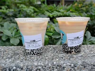 贴在奶茶上的标签是热敏纸吗？